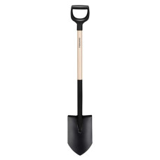 Лопата з дерев'яною ручкою Fiskars Solid™ (1066721)