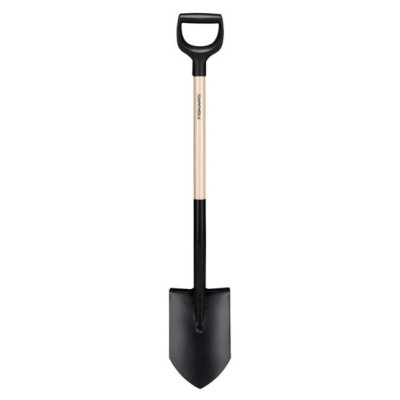 Лопата з дерев'яною ручкою Fiskars Solid™ (1066721)