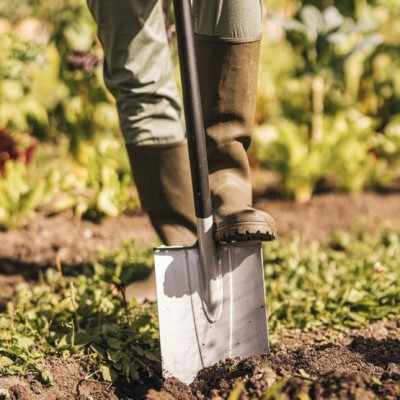 Лопата штикова закруглена Fiskars Xact™ (1066729)