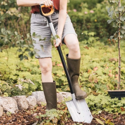 Лопата штикова закруглена Fiskars Xact™ (1066729)