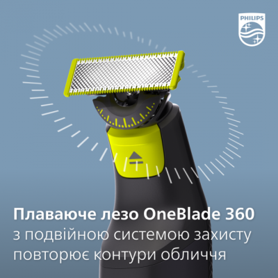 Тример універсальний Philips QP6541/15 OneBlade