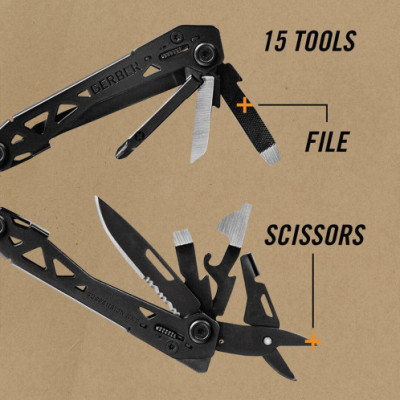 Мультитул Gerber Suspension NXT Multi-Tool Black 30-001778 (1055358)