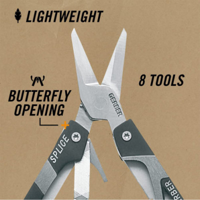 Мультитул Gerber Splice Pocket Multi-Tool - Black 31-000013 (1019241) Мультитул Gerber Splice Pocket Multi-Tool - Black 31-000013 (1019241)