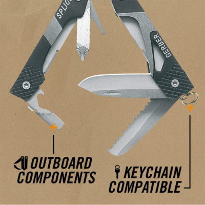 Мультитул Gerber Splice Pocket Multi-Tool - Black 31-000013 (1019241) Мультитул Gerber Splice Pocket Multi-Tool - Black 31-000013 (1019241)