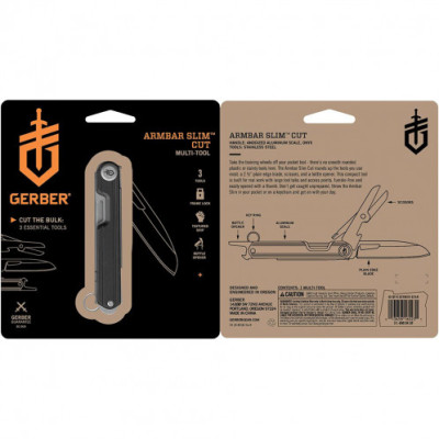 Мультитул Gerber Armbar Slim Cut - Onyx 31-003839 (1059854) Мультитул Gerber Armbar Slim Cut - Onyx 31-003839 (1059854)