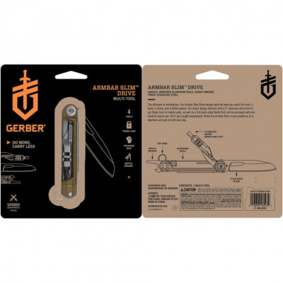 Мультитул Gerber Armbar Slim Drive - Bronze 30-001733 (1059834) Мультитул Gerber Armbar Slim Drive - Bronze 30-001733 (1059834)