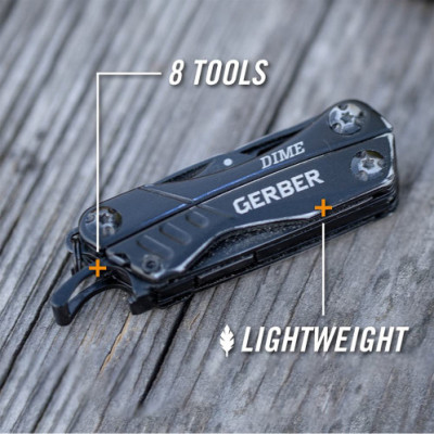 Мультитул Gerber Dime Multi-Tool Black 31-003610 (1027819)