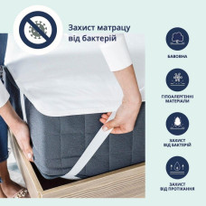 Наматрацник готельний Аква Стоп TM IDEIA 160*200 см ( 8-11716 )