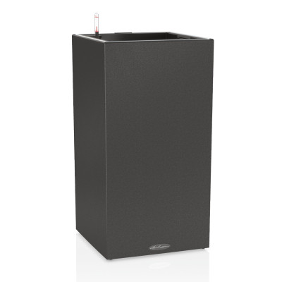 Вазон CANTO Stone 40 high LED (графіт)