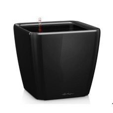 Вазон Lechuzа Quadro Premium LS 50, чорний