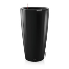 Вазон Lechuzа Rondo Premium 40, чорний