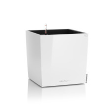 Вазон Lechuza Cube Premium 30, білий
