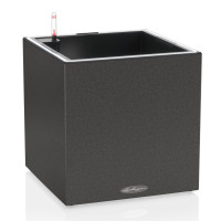Вазон CANTO Stone 40 low LED (графіт)