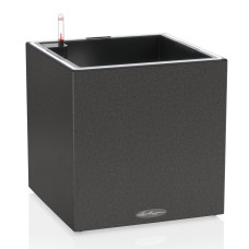 Вазон CANTO Stone 40 low LED (графіт)