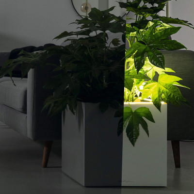 Вазон CANTO Premium 40 high LED (білий) Вазон CANTO Premium 40 high LED (білий)