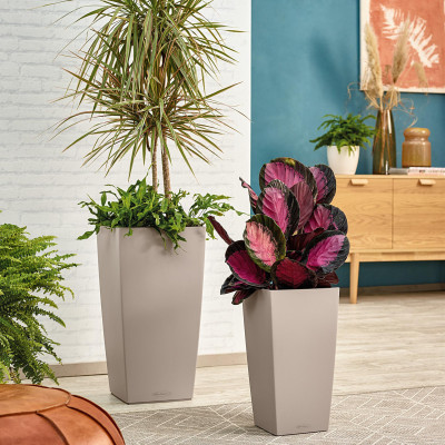 Вазон Lechuzа Cubico color 40, мускат Вазон Lechuzа Cubico color 40, мускат