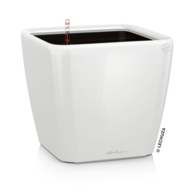 Вазон Lechuzа Quadro Premium LS 50, білий