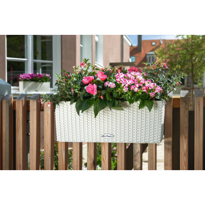 Вазон Lechuza Balconera Cottage 50, білий Вазон Lechuza Balconera Cottage 50, білий