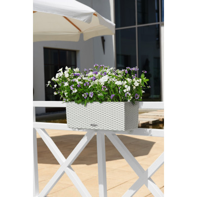 Вазон Lechuza Balconera Cottage 50, білий Вазон Lechuza Balconera Cottage 50, білий