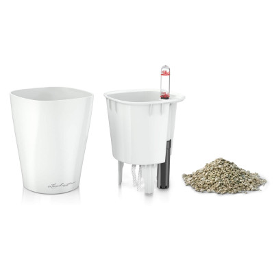 Вазон Lechuza Mini-Deltini Premium, білий