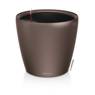 Вазон Lechuza Classico Premium LS 21, кофе-металлик