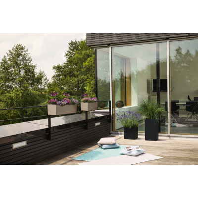 Вазон Lechuza Balconera 50, песочно-бежевый