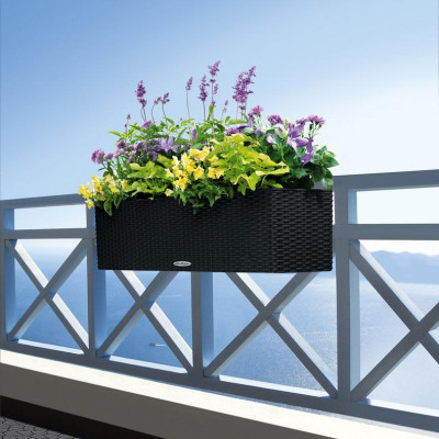 Вазон Lechuza Balconera Cottage 80, мокко