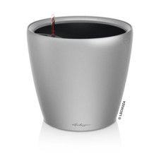Вазон Lechuza Classico Premium LS 21, срібний