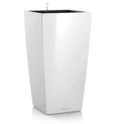 Вазон Lechuza Cubico Premium 22, белый