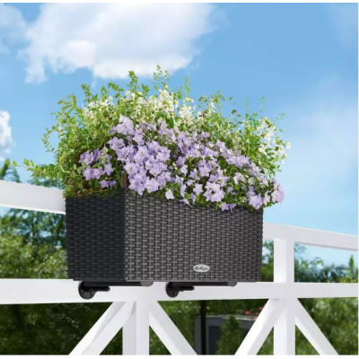 Вазон Lechuza Balconera Cottage 50, пісочно-коричневий