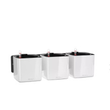 Комплект Lechuza Green Wall Home Kit Glossy, 48х6х14 см, білий