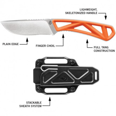Нож Gerber Exo-Mod Fixed DP FE Orange 30-001797 (1055360) Нож Gerber Exo-Mod Fixed DP FE Orange 30-001797 (1055360)