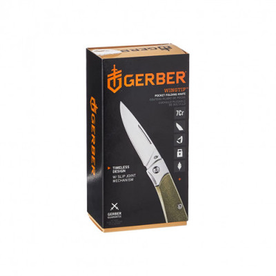 Ніж складаний кишеньковий Gerber Wingtip Modern Folding FSG 30-001662 (1050245)
