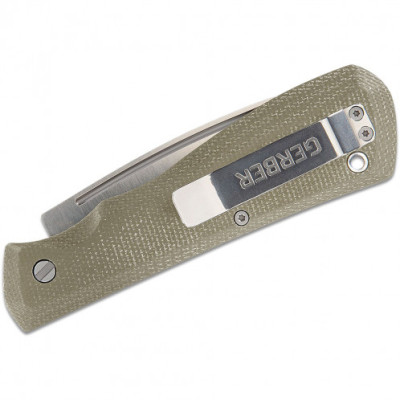 Ніж складаний Gerber Mansfield Micarta Olive 30-001910 (1064425)