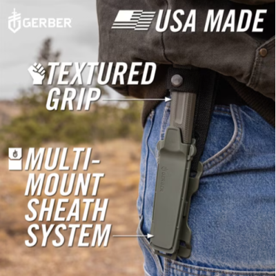 Ніж Gerber Strongarm Camp Grey (1069218) Ніж Gerber Strongarm Camp Grey (1069218)
