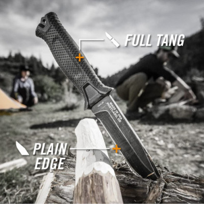 Тактичний ніж Gerber Strongarm Fixed Serrated Black 31-003648 (1027840) Тактичний ніж Gerber Strongarm Fixed Serrated Black 31-003648 (1027840)