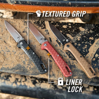 Ніж складаний Gerber Zilch - Drab Red 31-004069 (1062400)