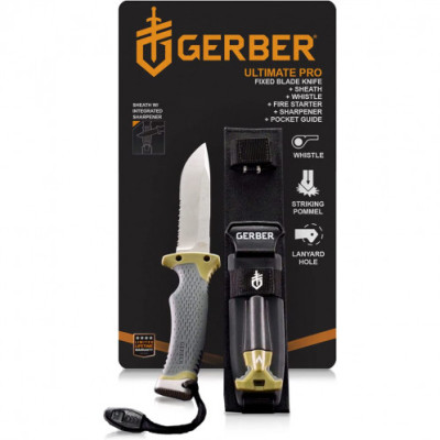 Тактичний ніж Gerber Ultimate Survival Fixed SE FSG 31-003942 (1063030) Тактичний ніж Gerber Ultimate Survival Fixed SE FSG 31-003942 (1063030)