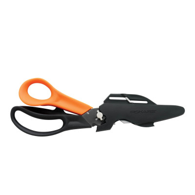 Багатофункціональні ножиці Fiskars Cuts + More 23 см леза з титановим покриттям 1000809 Багатофункціональні ножиці Fiskars Cuts + More 23 см леза з титановим покриттям 1000809