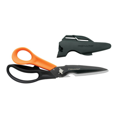 Багатофункціональні ножиці Fiskars Cuts + More 23 см леза з титановим покриттям 1000809 Багатофункціональні ножиці Fiskars Cuts + More 23 см леза з титановим покриттям 1000809
