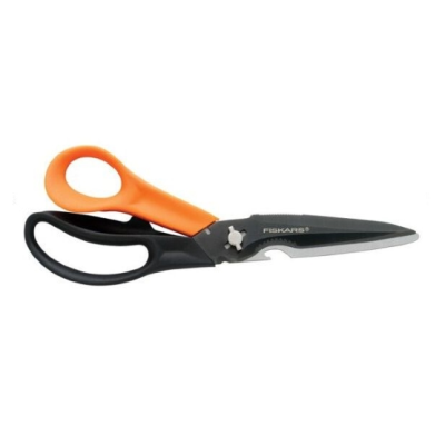 Багатофункціональні ножиці Fiskars Cuts + More 23 см леза з титановим покриттям 1000809