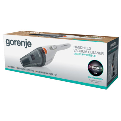 Акумуляторний пилосос Gorenje MVC 72 FW