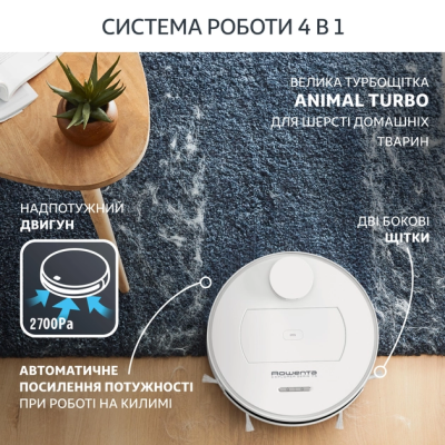 Робот-пилосос Rowenta RR8597WH