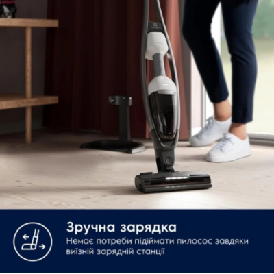 Акумуляторний пилосос Electrolux ES62HB25UV Акумуляторний пилосос Electrolux ES62HB25UV