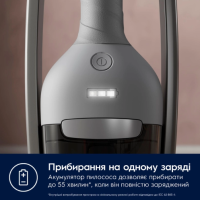 Акумуляторний пилосос Electrolux ES62CB25UG Акумуляторний пилосос Electrolux ES62CB25UG