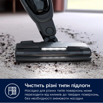 Акумуляторний пилосос Electrolux ES62CB25UG Акумуляторний пилосос Electrolux ES62CB25UG