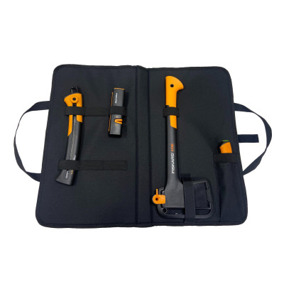 Подарунковий набір Fiskars (Сокира 1015619+точило 1000601+ніж 1023619+пила 1000614) 2021282