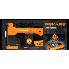 Подарунковий набір Fiskars (Сокира XXS X5 1015617 + ніж + пила) 1057912
