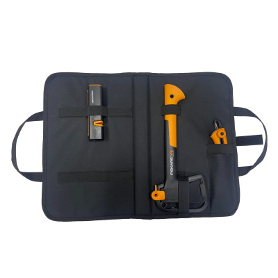 Подарунковий набір Fiskars (Сокира 1015618+точило 1000601+пила 1000613) 2021272