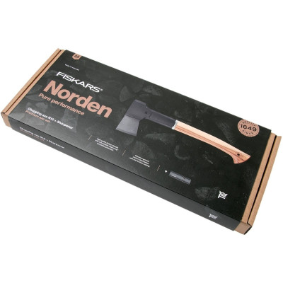 Подарунковий набір Fiskars Norden chopping axe N10 + sharpener SET 1052276